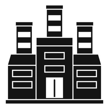 Rafineri simgesi, basit tarzı