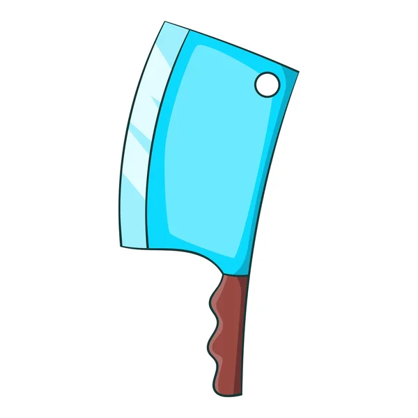 Icono de hacha de cocina, estilo de dibujos animados — Vector de stock