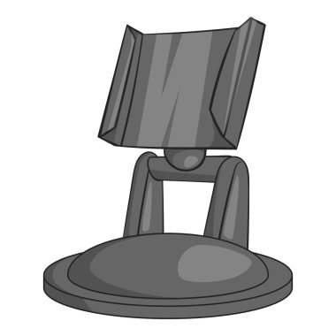 Sörf tahtası başlatması için eylem cam kutsal kişilerin resmi, karikatür tarzı