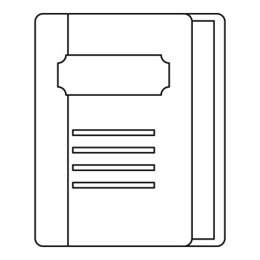 Öğretici simgesi, anahat stili