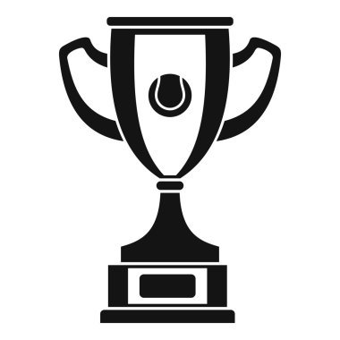 Gold Kupası simgesi, basit tarzı