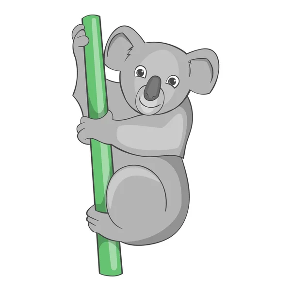 Australian koala bear icon, cartoon style — Stock Vector
