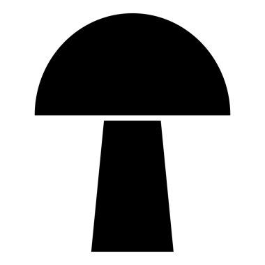 Mantar simgesi, basit tarzı