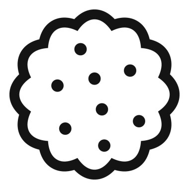 Tanımlama bilgileri simgesi, basit tarzı