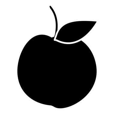 Elma simgesi, basit tarzı