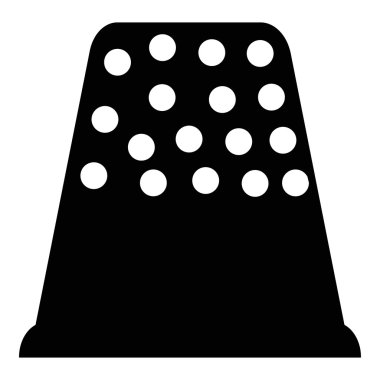 Yüksük simgesi, basit tarzı