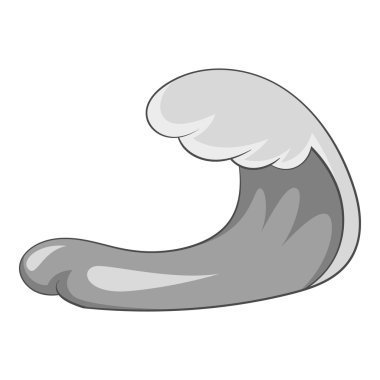 Dalga simgesi, karikatür tarzı