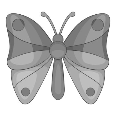 Kelebek kutsal kişilerin resmi, karikatür tarzı