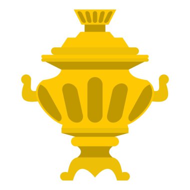 Semaver simgesi, düz stil