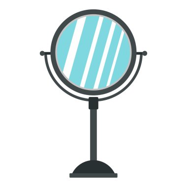 Ayna simgesi, stil düz