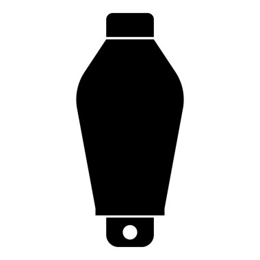 Kil simgesi, basit tarzı şişe