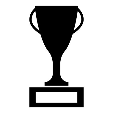 Kupası simgesi, basit tarzı