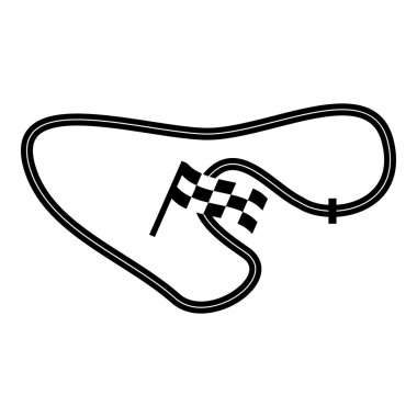 Speedway simgesi, basit tarzı