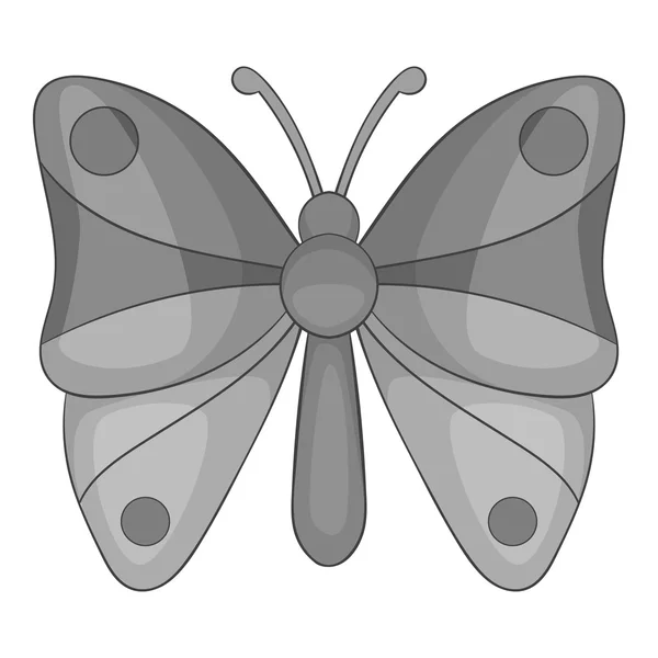 Vlinder icoon, cartoon stijl — Stockvector