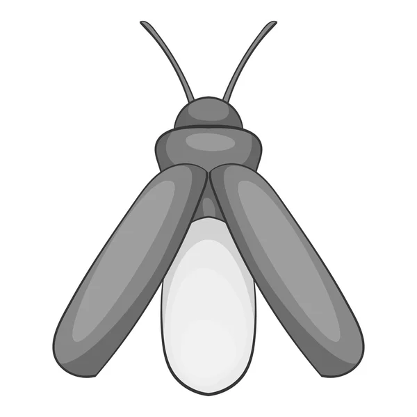 Icône de bug, style dessin animé — Image vectorielle