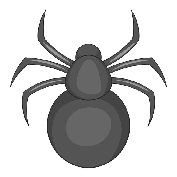 Spider pictogram, cartoon stijl — Stockvector