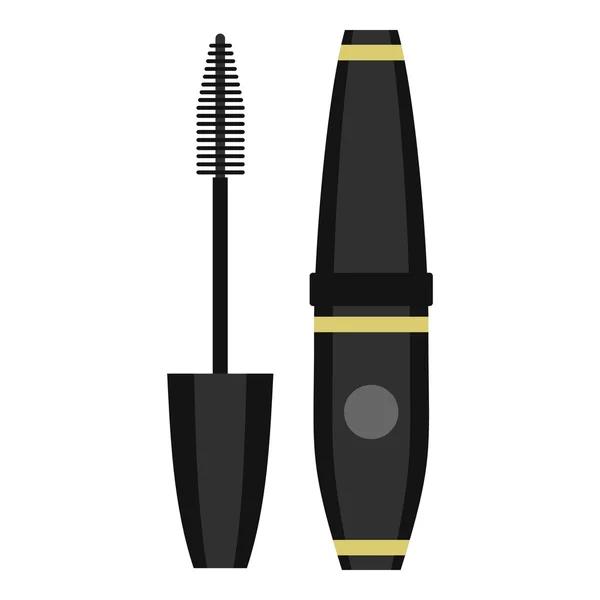 Mascara-Symbol, flacher Stil — Stockvektor