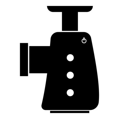 Elektrik değirmeni simgesi, basit tarzı