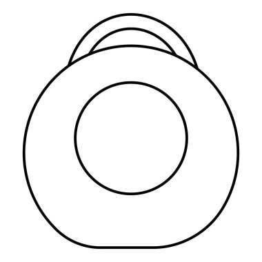 Ağırlık simgesi, anahat stili