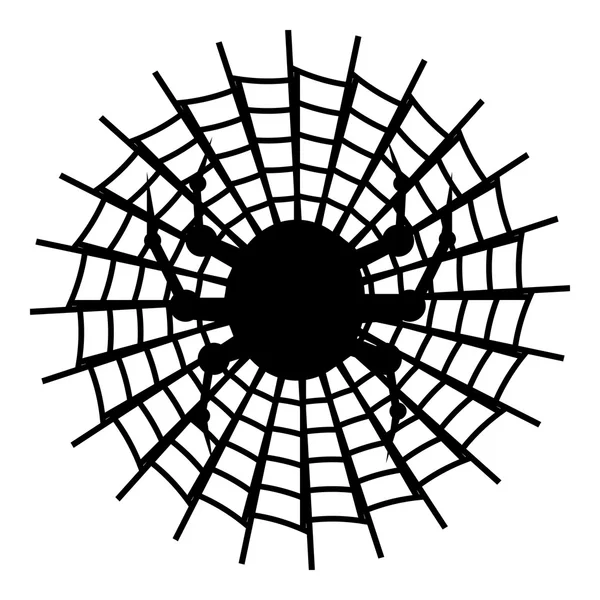 Icono de araña, estilo simple — Vector de stock