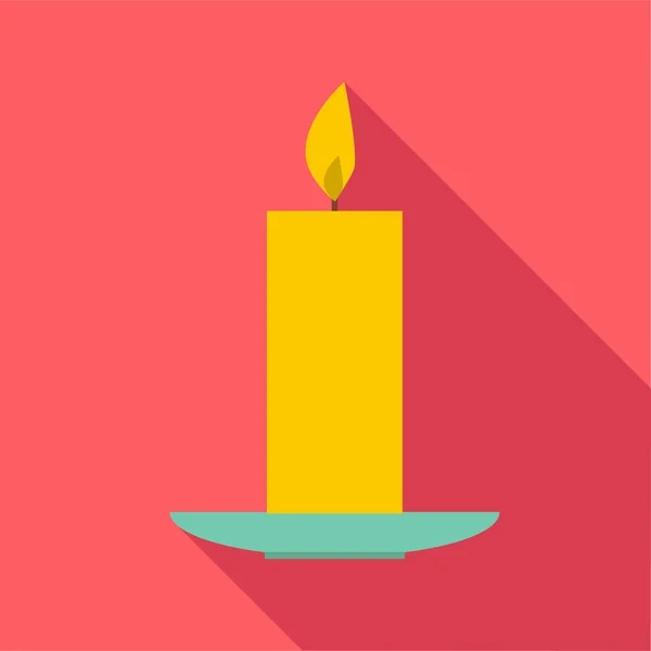 平面样式蜡烛图标 — 图库矢量图片