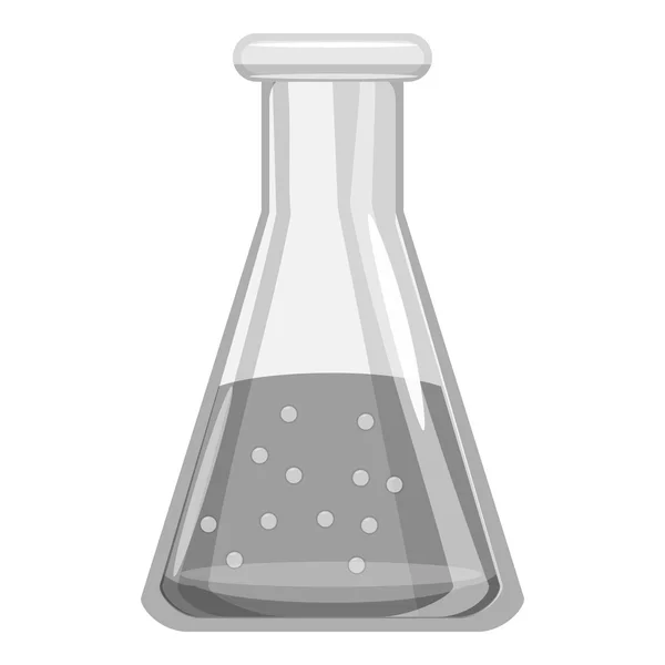 Ícone de frasco de laboratório escolar —  Vetores de Stock