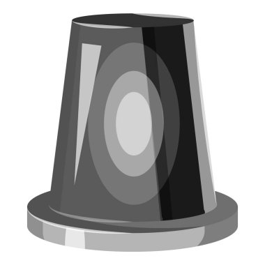 Siren yanıp sönen acil ışık simge