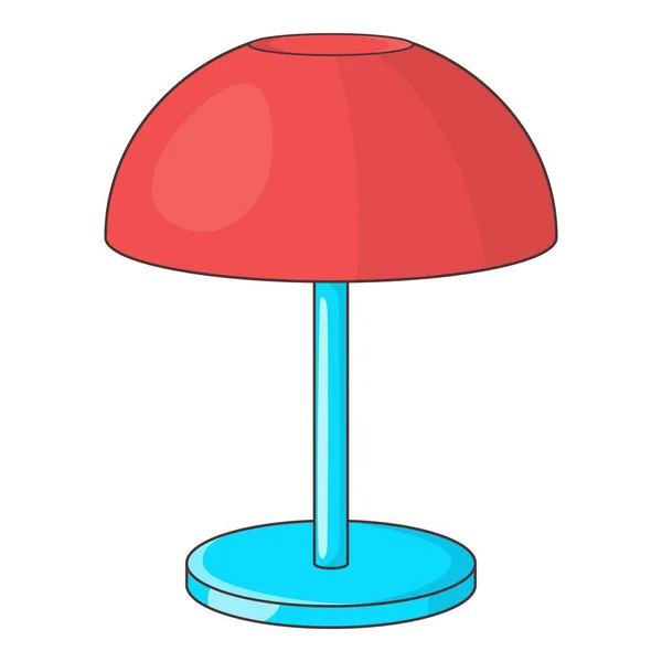 Icône lampe de bureau, style dessin animé — Image vectorielle