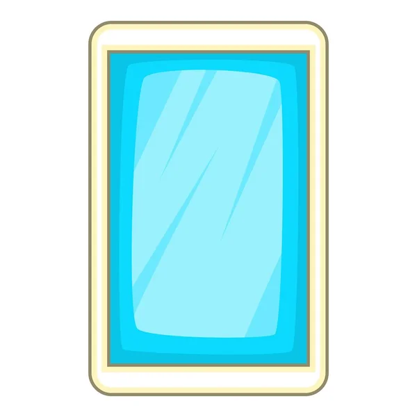 Blå smartphone ikon, tecknad stil — Stock vektor