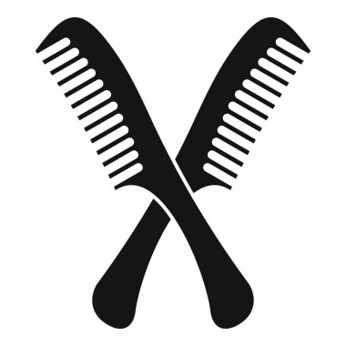 Tarak simgesi, basit tarzı