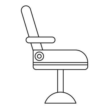 Sandalye simge, anahat stili