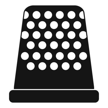 Yüksük simgesi, basit tarzı