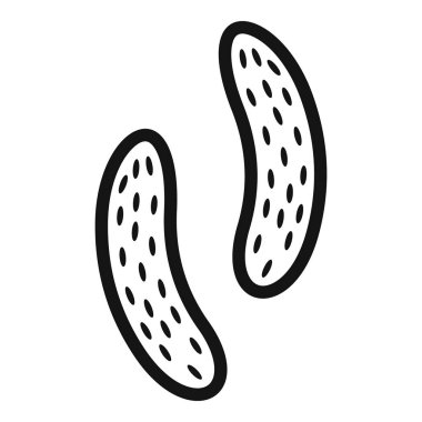 Epitel hücre simgesi, basit tarzı