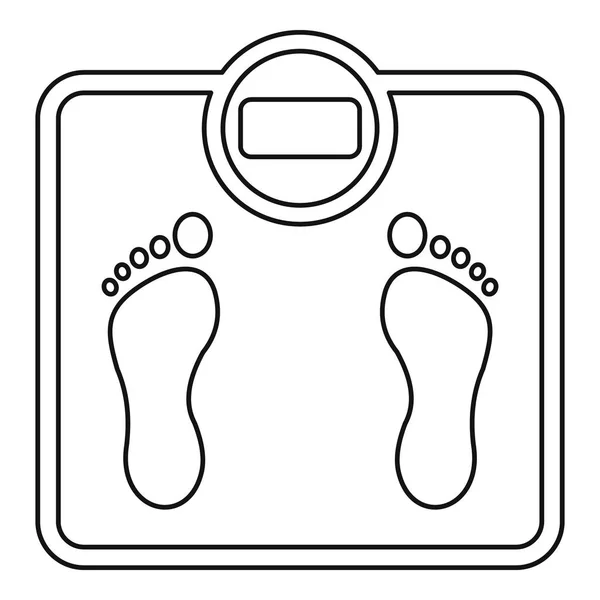 Schalen pictogram, Kaderstijl — Stockvector