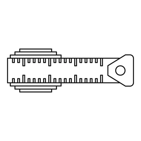 Centimeter-Symbol messen, Umrissstil — Stockvektor