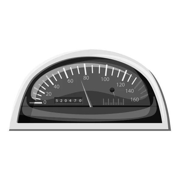 Small speedometer for car icon — Stock Vector