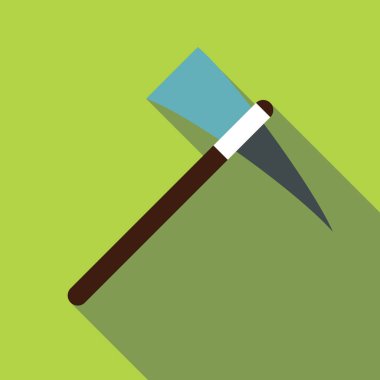 Balta aracı simgesi, düz stil seçin