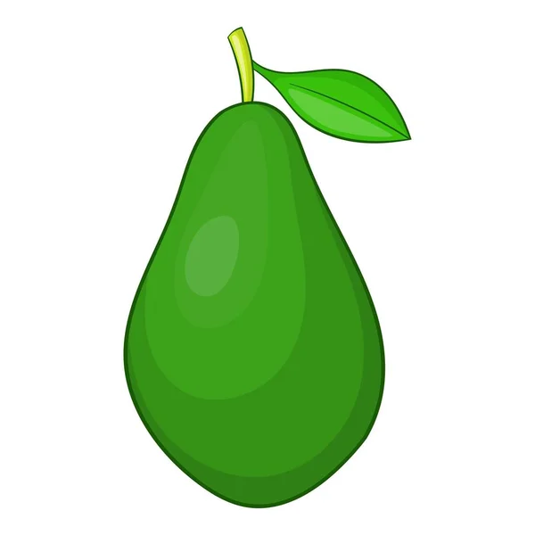 Icono de aguacate, estilo de dibujos animados — Archivo Imágenes Vectoriales