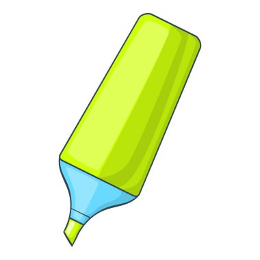 Marker Kalem simgesi çizim, karikatür tarzı