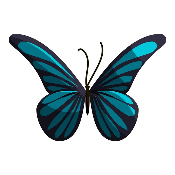 Kleine Schmetterling-Symbol, Cartoon-Stil — Stockvektor