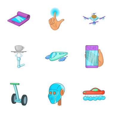 Yeni özellik simgeler kümesi, karikatür tarzı