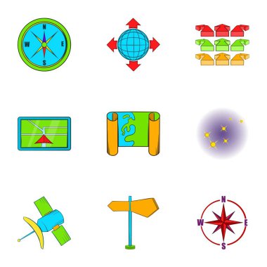 Arama yolu simgeler ayarla, tarzı çizgi film