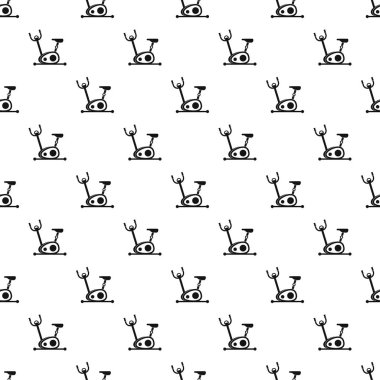 Egzersiz Bisiklet desen, basit tarzı