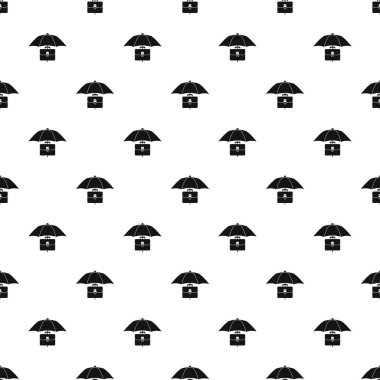 Şemsiye ve iş durum desen, basit tarzı