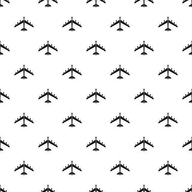 Silahlı savaş uçağı desen, basit tarzı