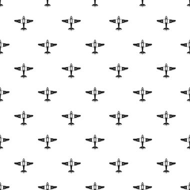Silahlı savaş uçağı desen, basit tarzı