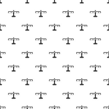 Askeri uçak desen, basit tarzı