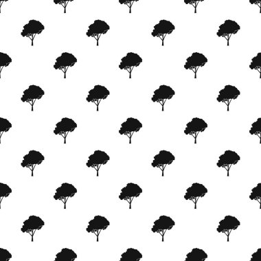 Ağaç desen, basit tarzı