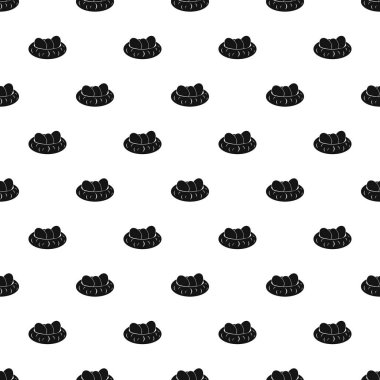 Kuş yuvası ve yumurta desen, basit tarzı