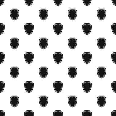 Kalkan desen, basit tarzı